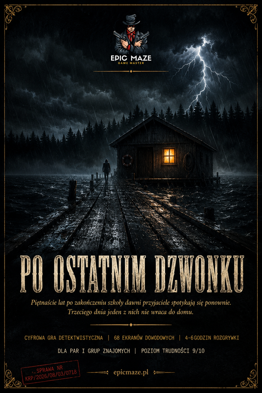 PO OSTATNIM DZWONKU-GRA DETEKTYWISTYCZNA (PRODUKT CYFROWY)