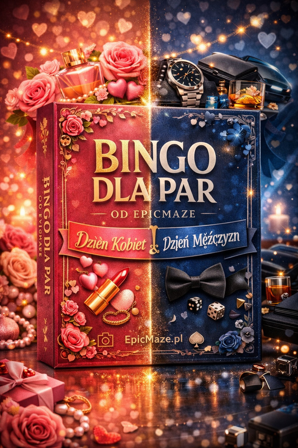 Personalizowana gra dla Par ❤️
Dzień Kobiet & Dzień Mężczyzn + DARMOWY E-BOOK